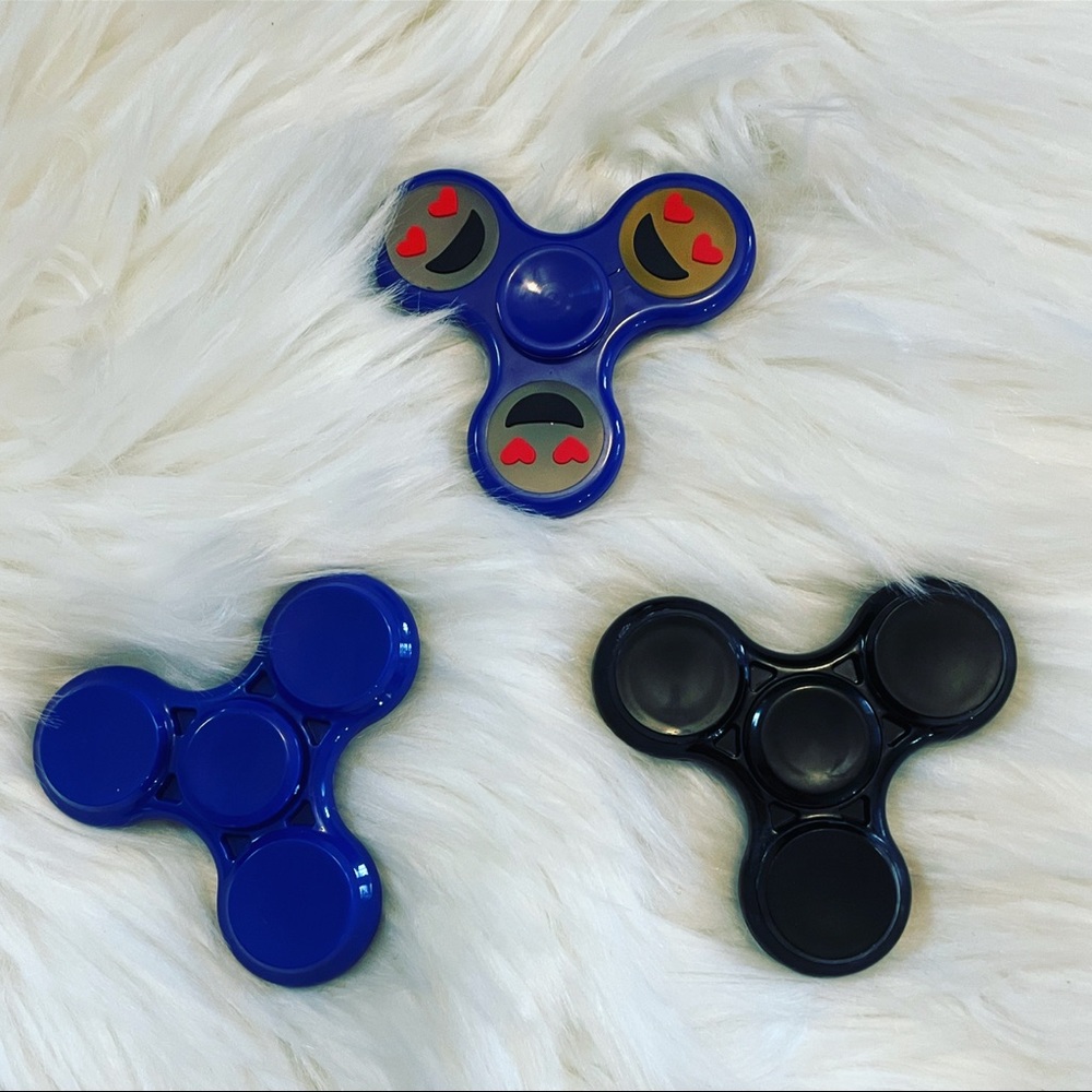 3 Fidget Hand Spinner NWT
